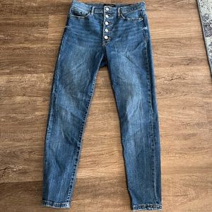Banana Republic High Rise Skinny Jean